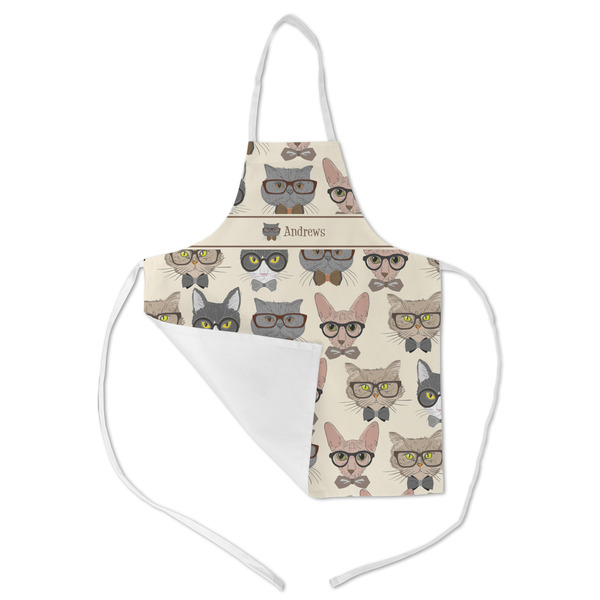 Hipster Cats Kid's Aprons - Medium - Main (med/lrg)