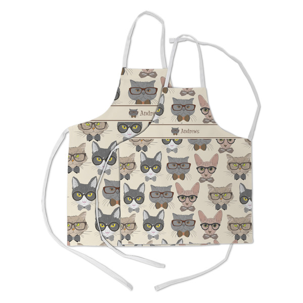 Hipster Cats Kid's Aprons - Parent - Main
