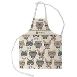 Hipster Cats Kid's Apron - Small (Personalized)