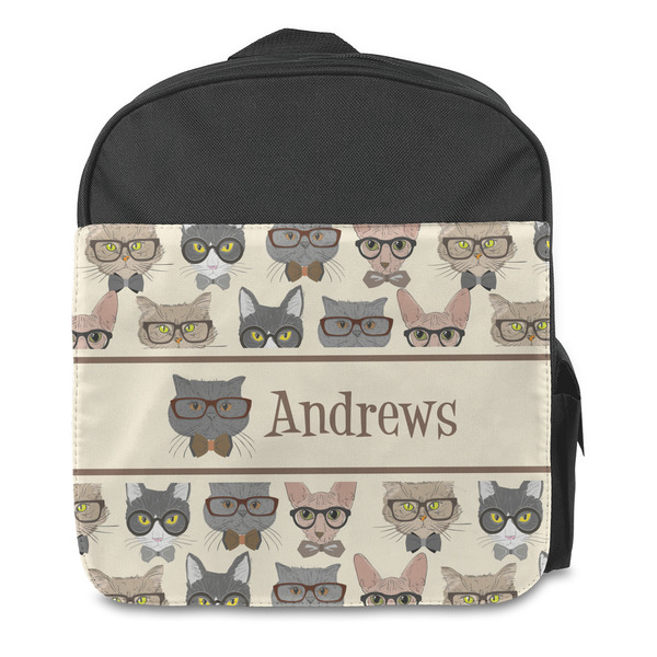 Hipster Cats Kids Backpack - Front