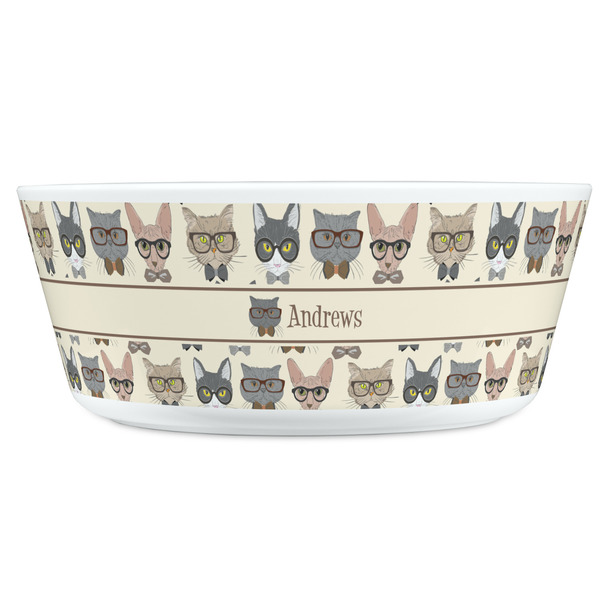 Hipster Cats Kids Bowls - FRONT
