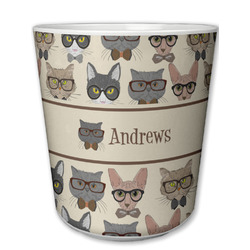 Hipster Cats Plastic Tumbler 6oz (Personalized)