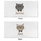 Hipster Cats King Pillow Case - APPROVAL (partial print)
