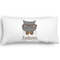 Hipster Cats King Pillow Case - FRONT (partial print)