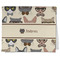 Hipster Cats Kitchen Towel - Poly Cotton w/ Name or Text