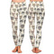 Hipster Cats Ladies Leggings - Front and Back