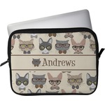 Hipster Cats Laptop Sleeve / Case (Personalized)
