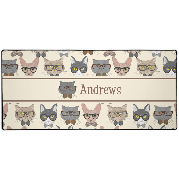 Hipster Cats Large Gaming Mats - APPROVAL