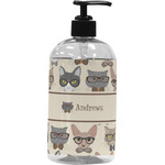 Hipster Cats Plastic Soap / Lotion Dispenser (Personalized)