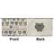 Hipster Cats Large Zipper Pouch Approval (Front and Back)