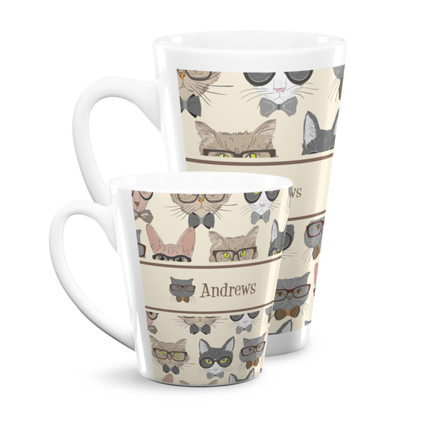Hipster Cats Latte Mugs Main