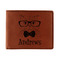 Hipster Cats Leather Bifold Wallet - Single