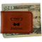 Hipster Cats Leatherette Magnetic Money Clip (Personalized)