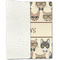 Hipster Cats Linen Placemat - Folded Half