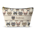 Hipster Cats Makeup Bag - Small - 8.5"x4.5" (Personalized)