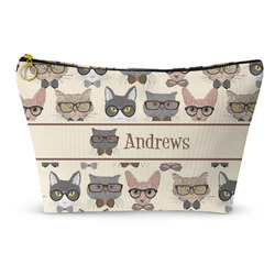 Hipster Cats Makeup Bag (Personalized)