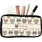 Hipster Cats Makeup / Cosmetic Bag - Small (Personalized)