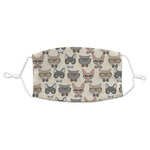 Hipster Cats Adult Cloth Face Mask