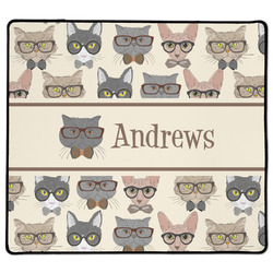 Hipster Cats XL Gaming Mouse Pad - 18" x 16" (Personalized)