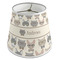 Hipster Cats Poly Film Empire Lampshade - Angle View