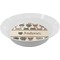 Hipster Cats Melamine Bowl (Personalized)