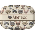 Hipster Cats Melamine Platter (Personalized)
