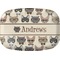 Hipster Cats Melamine Platter (Personalized)
