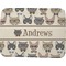 Hipster Cats Memory Foam Bath Mat - 48"x36" (Personalized)