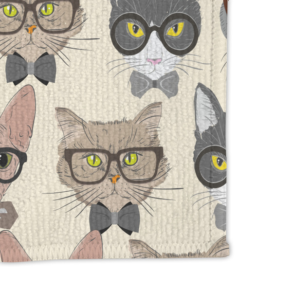 Hipster Cats Microfiber Dish Rag - DETAIL