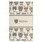 Hipster Cats Microfiber Golf Towel - Large (Personalized)