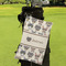 Hipster Cats Microfiber Golf Towels - LIFESTYLE