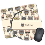 Hipster Cats Mouse Pad (Personalized)