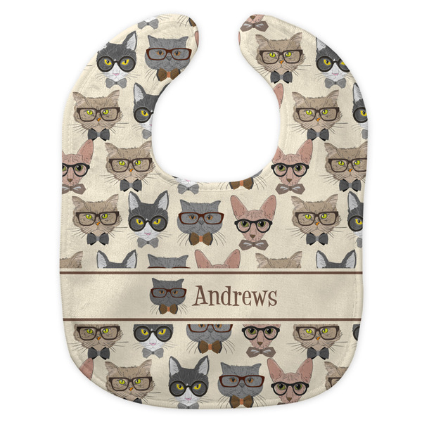 Hipster Cats New Bib Flat Approval