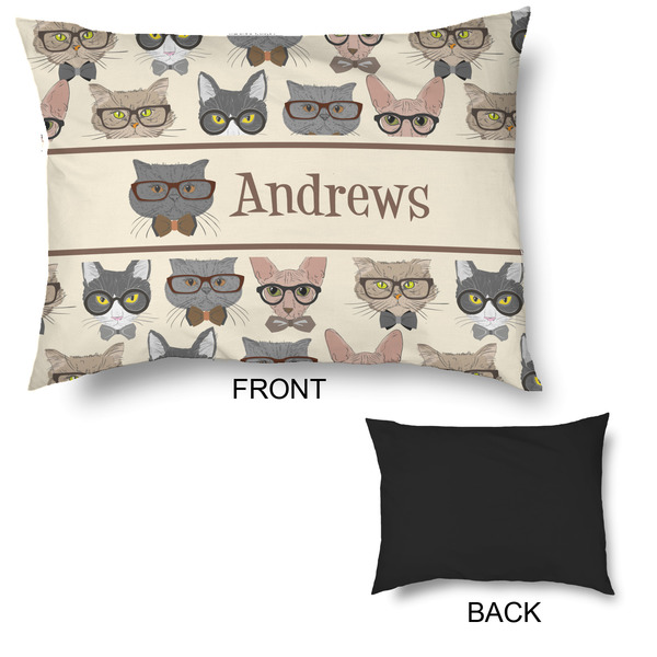 Hipster Cats Outdoor Dog Beds - Large - APPROVAL