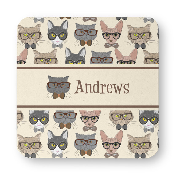 Hipster Cats Paper Coasters - Approval