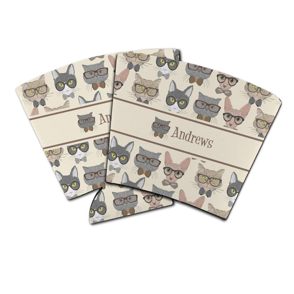 Custom Hipster Cats Party Cup Sleeve (Personalized)