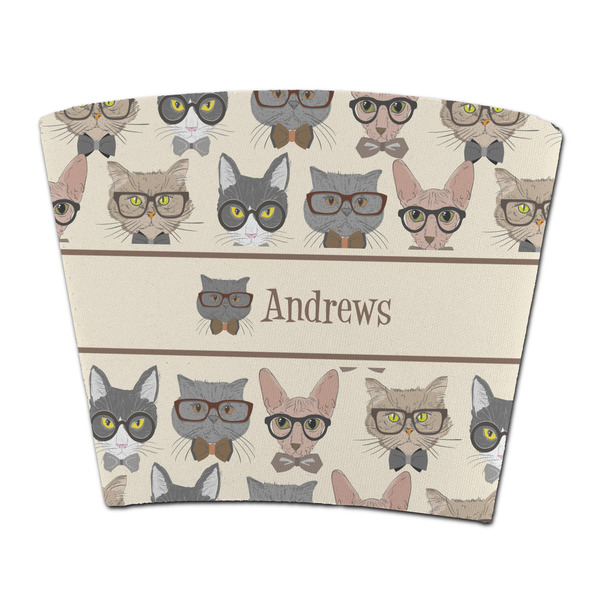Custom Hipster Cats Party Cup Sleeve - without bottom (Personalized)