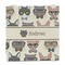 Hipster Cats Party Favor Gift Bag - Matte - Front