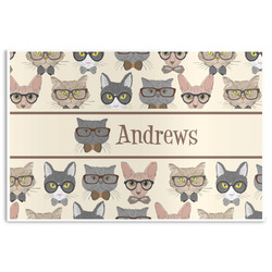 Hipster Cats Disposable Paper Placemats (Personalized)