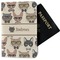 Hipster Cats Passport Holder - Fabric (Personalized)