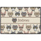 Hipster Cats Personalized Door Mat - 36x24 (APPROVAL)