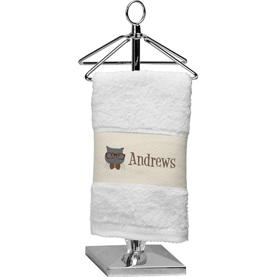 Hipster Cats Cotton Finger Tip Towel (Personalized)