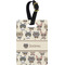 Hipster Cats Personalized Rectangular Luggage Tag