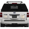 Hipster Cats Personalized Square Car Magnets on Ford Explorer