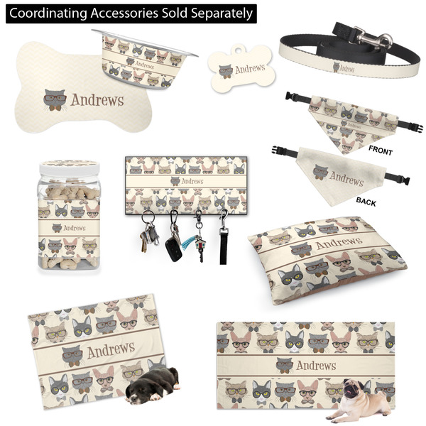 Hipster Cats Customized Pet Accessories