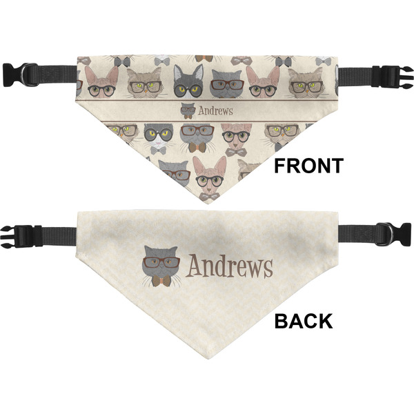 Hipster Cats Pet Bandana Approval