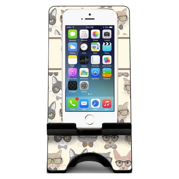 Hipster Cats Phone Stand w/ Phone