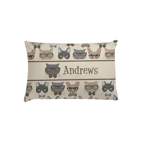 Custom Hipster Cats Pillow Case - Toddler (Personalized)