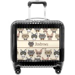 Hipster Cats Pilot / Flight Suitcase (Personalized)