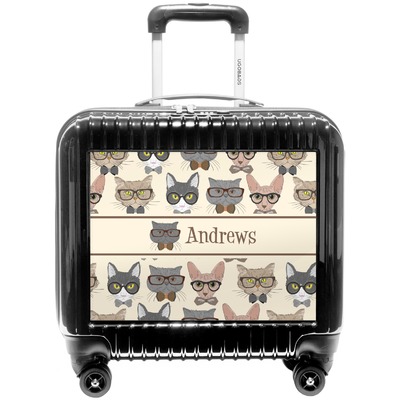 Hipster Cats Pilot / Flight Suitcase (Personalized)